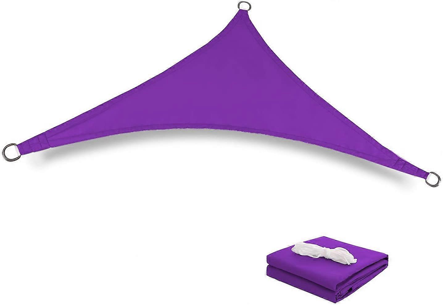 Sun Shade Sail Waterproof Triangle, Shade Sails 95% UV Blocker Sunshade