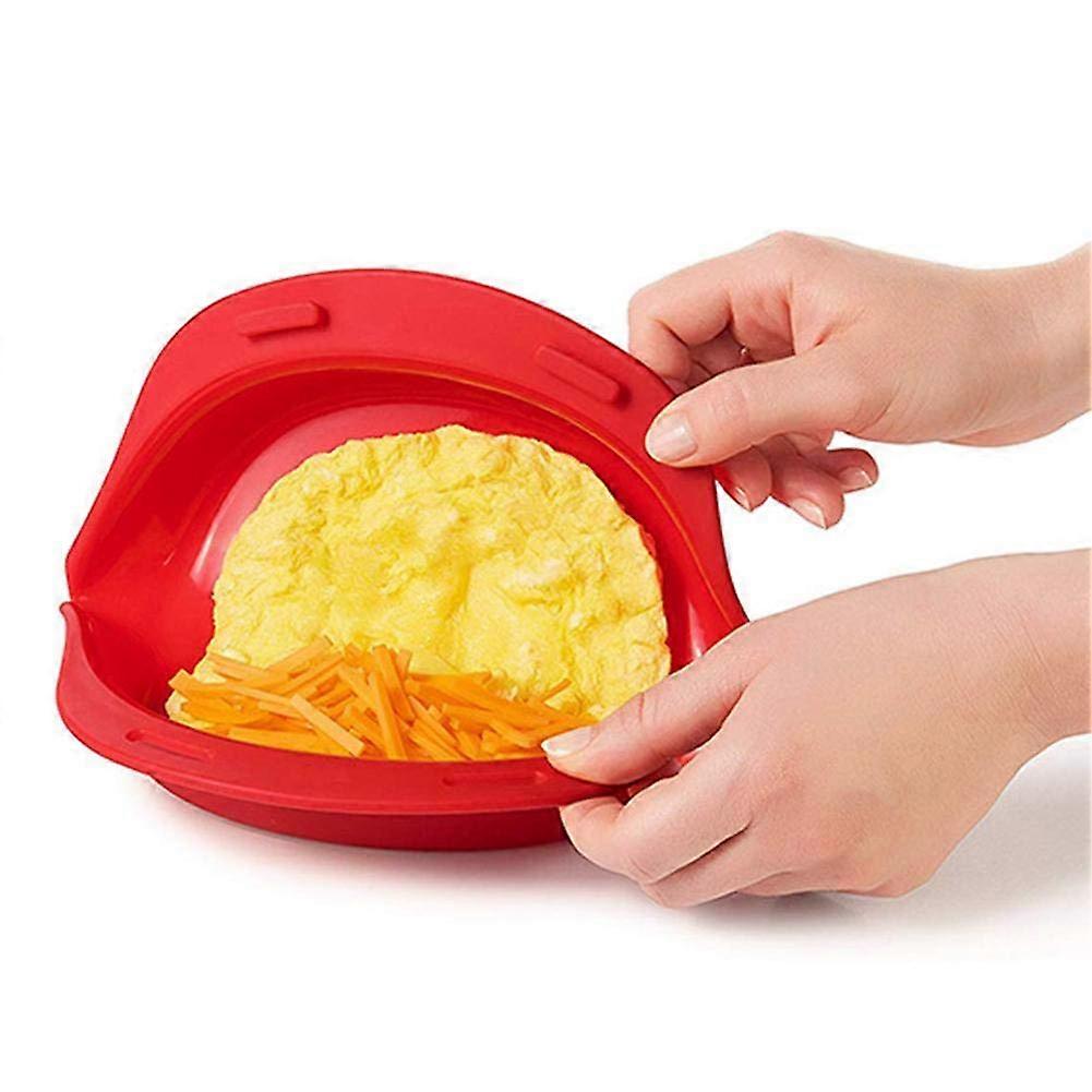 XHX Portable Silicone Omelet Maker Microwave Oven Tools