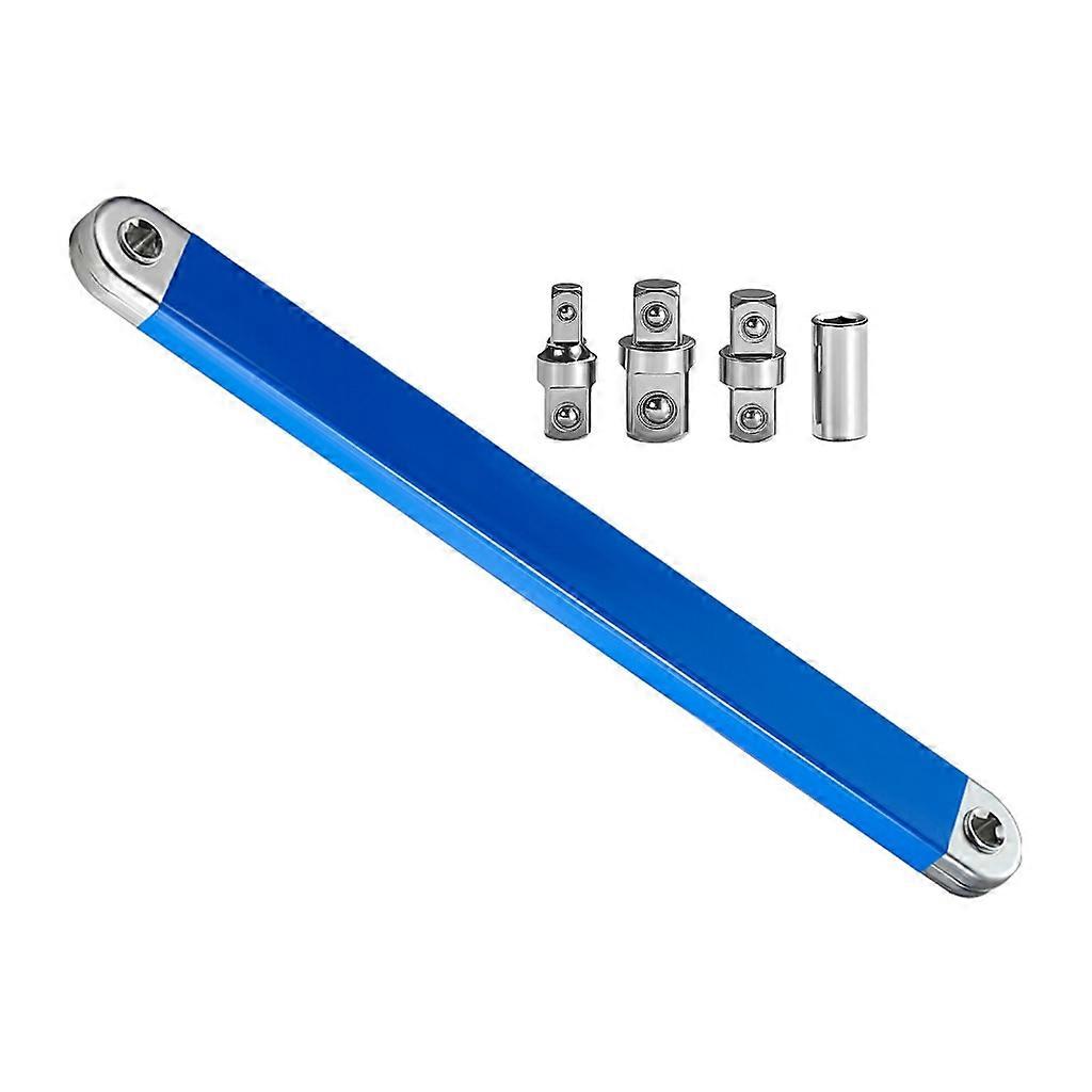 Carbon Steel Multifunctional Extension Wrench Set Adjustable Manual Torque