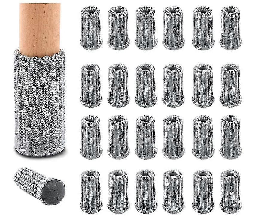 16er-Pack Stuhlbeinschoner, gestrickte Möbelsocken