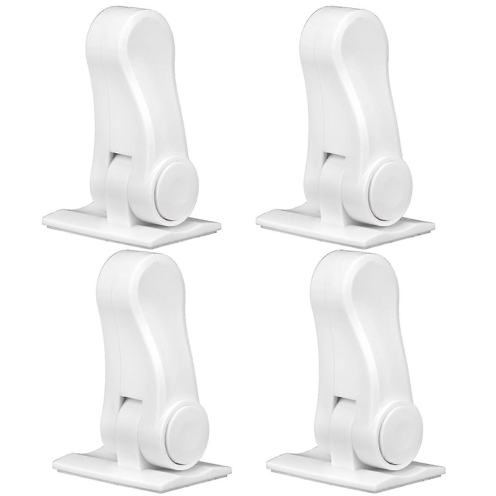 Set of 4 Child Safety Locks for Cabinet, Wardrobe, Drawer, and Window
