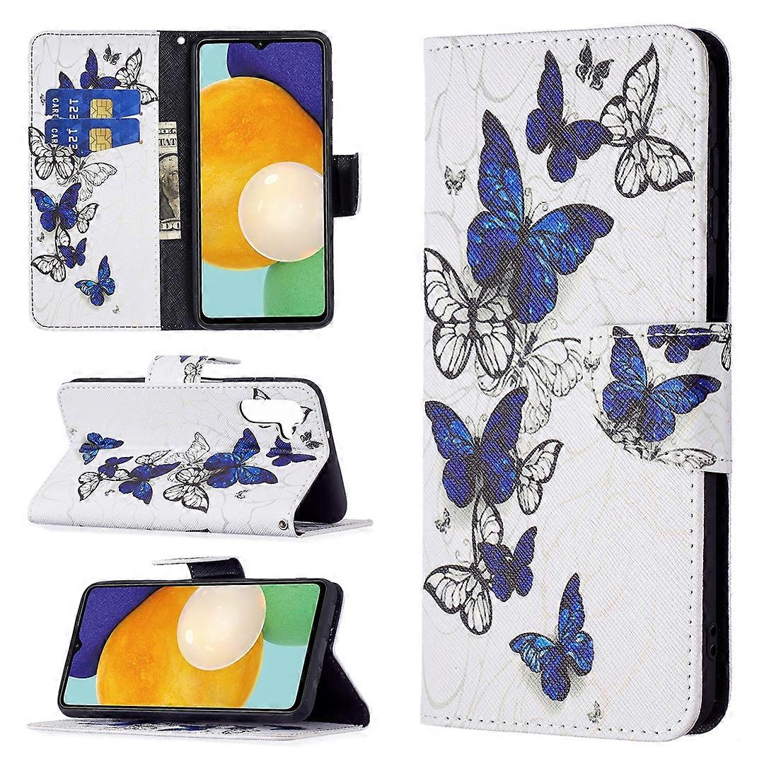 Colored Drawing Leather Case For Samsung Galaxy A13 5G