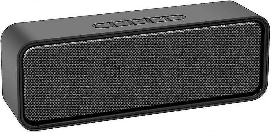Draagbare draadloze luidspreker, bluetooth 5.0 luidspreker (zwart)