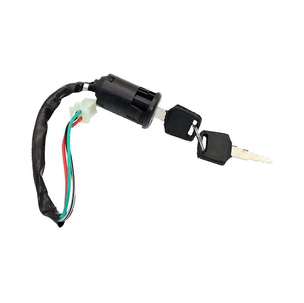 4 Wire Ignition Switch Key Compatible with 50cc-250cc Dirt Bikes and ATVs
