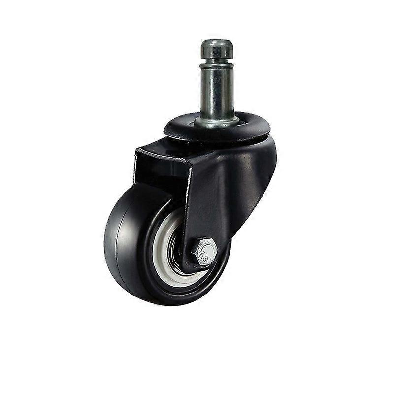 5pcs 3 Inch Office Chair Castors Replacement Wheels With Insert Stem