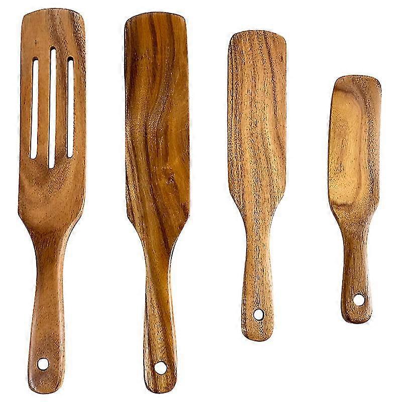 4pcs Wooden Spatula-c