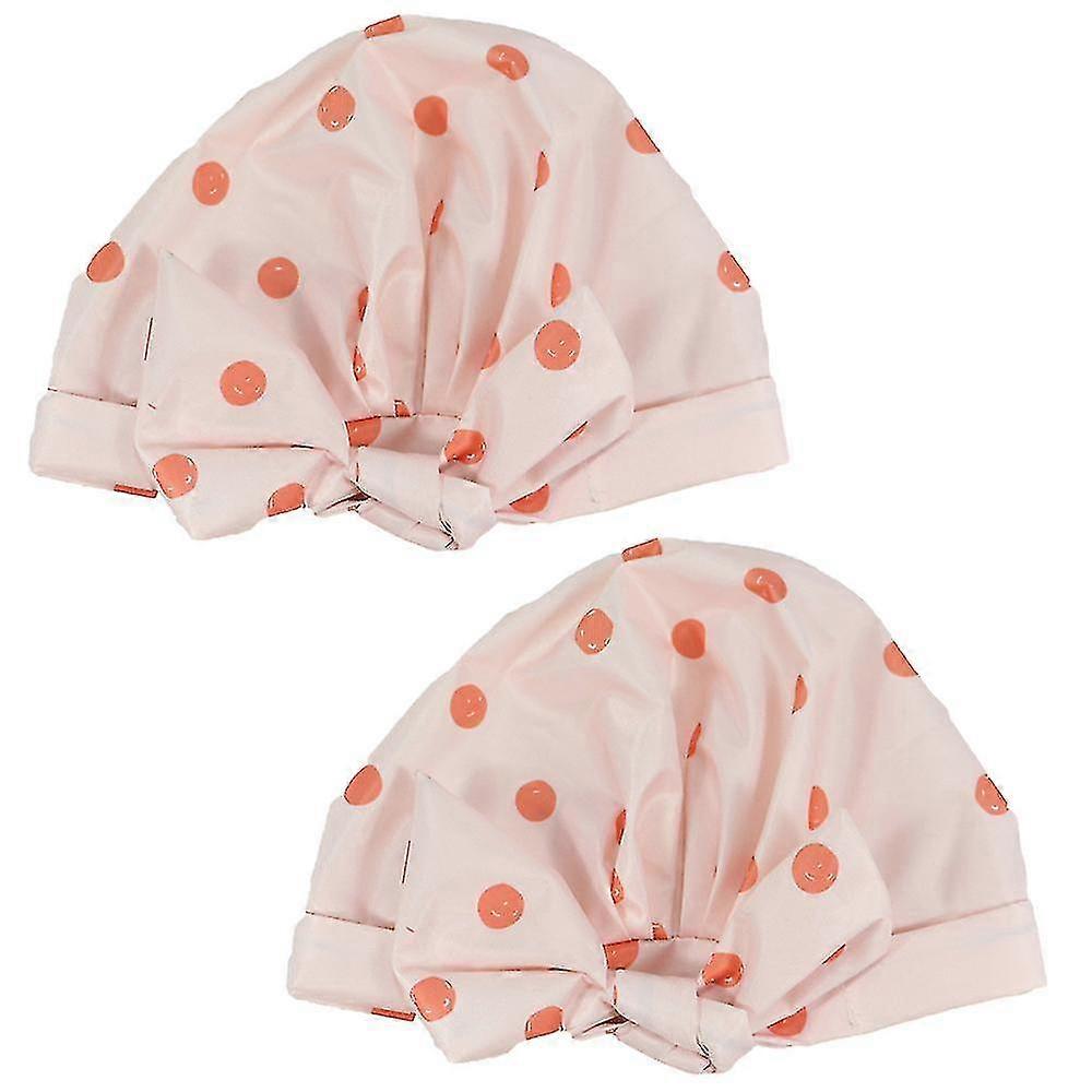 2 db S nőknek, vízálló, újrafelhasználható zuhanysapkák