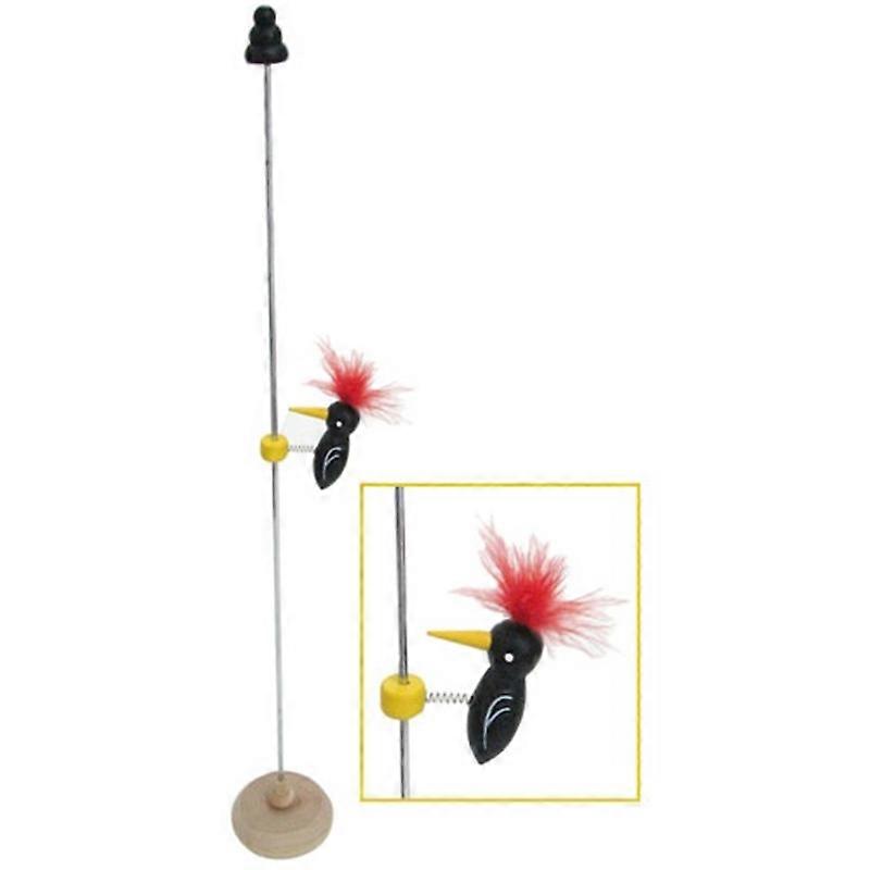 1pc Bird & Feather Decor Random Cat Teaser Toy