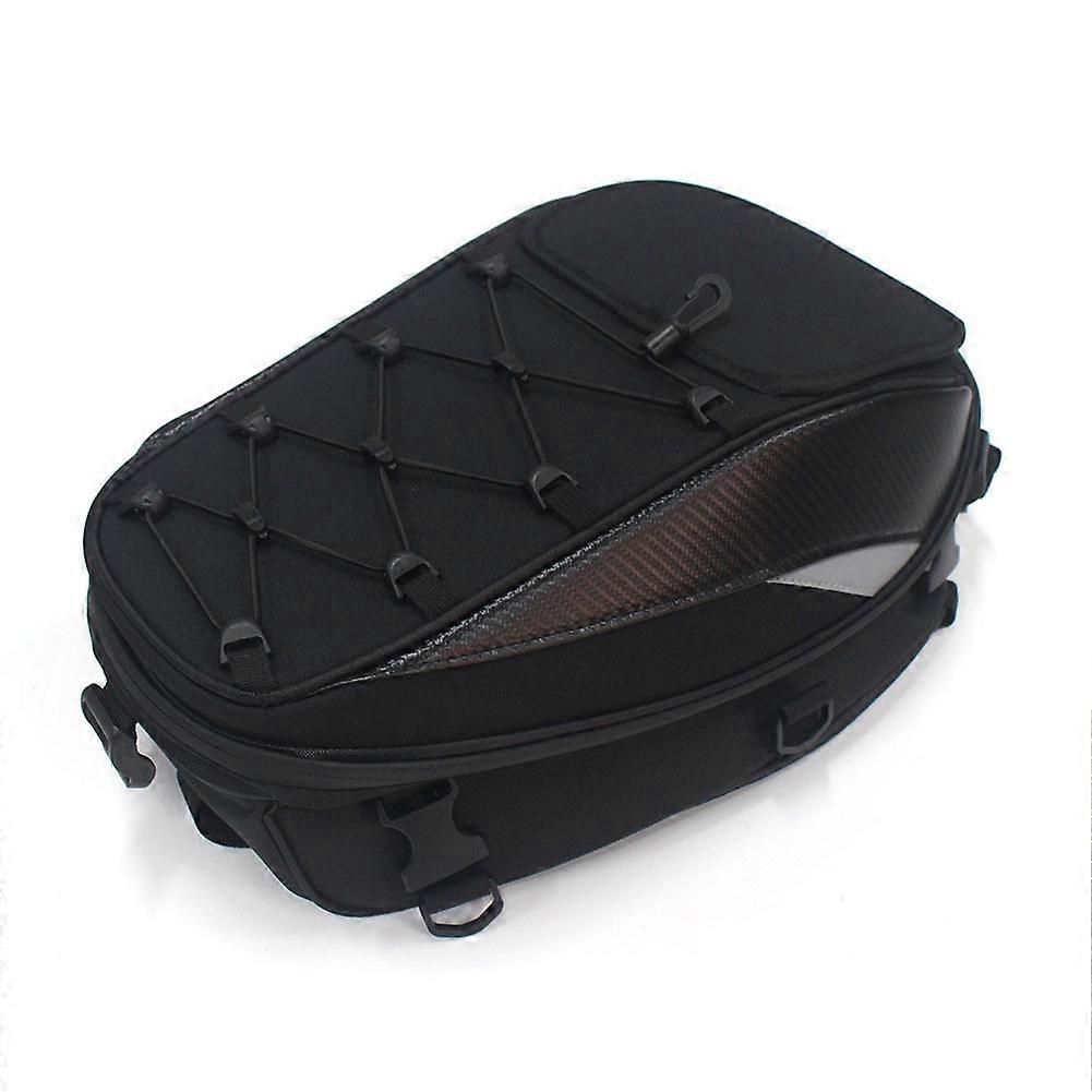 Motorcycle Rear Seat Bag Multifunctional Motorbike Rear Rider Bag Wear-resistant Wallet Phone Camera Storage Backpack