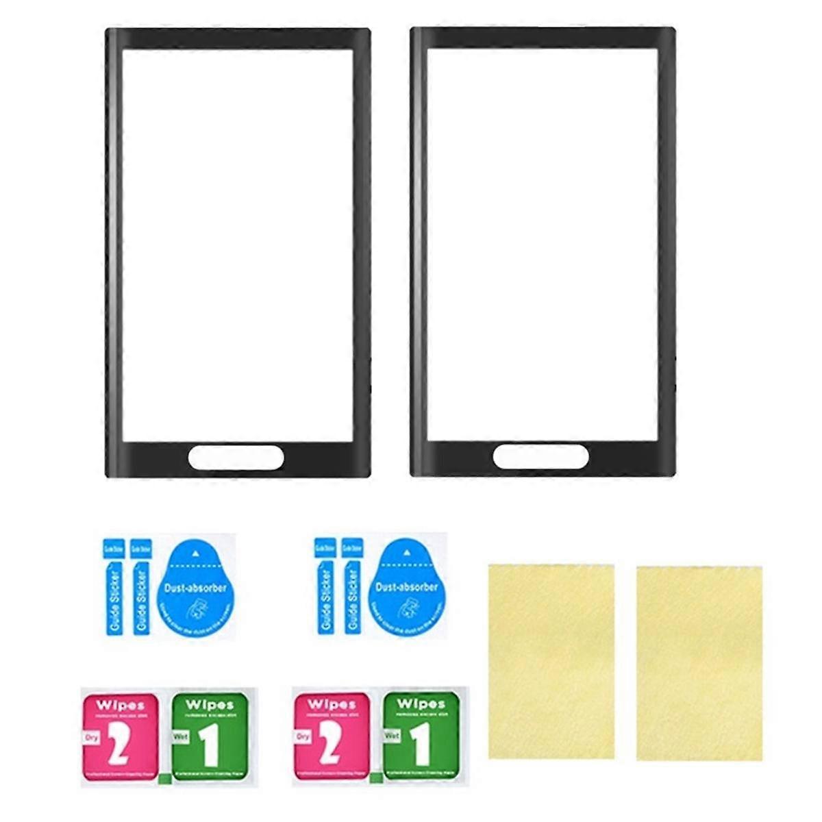 X4用スクリーンプロテクターフィルム、強化ガラスディスプレイフィルム、ウルトラHD、傷防止、指紋防止、2枚