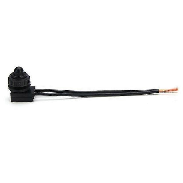 1pcs Waterproof Push-button On-off Switch Motorcycle Automobile Guide Line Button Switch Outdoor Lighting Emergency Lights