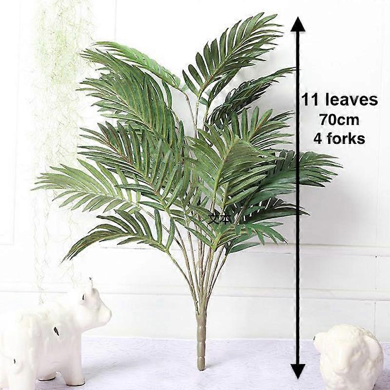 Multiple Green Large Artificial Palm Tree Plastic Plants Garden Home Outdoor Decorations Scutellaria Tropical Tree Fake Plants
