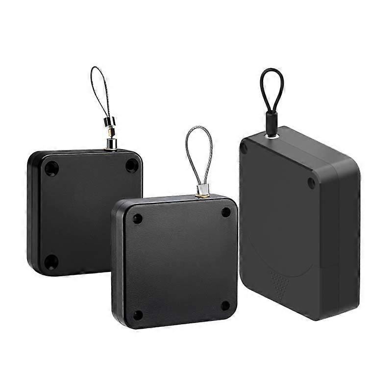 Cierrapuertas automático con cordón de tracción