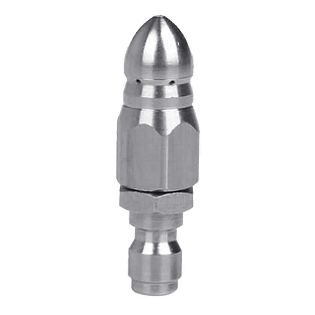1/4In Sewer Jetter Nozzle with 4000 PSI for Washing Pollution Machine Pipe