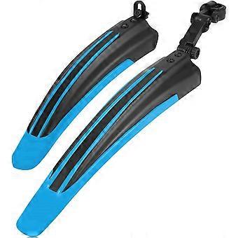 Bike Mudguard Set, Portable Adjustable Road Mountain Bike Bicycle Cycling Tires Front and Rear Mud G