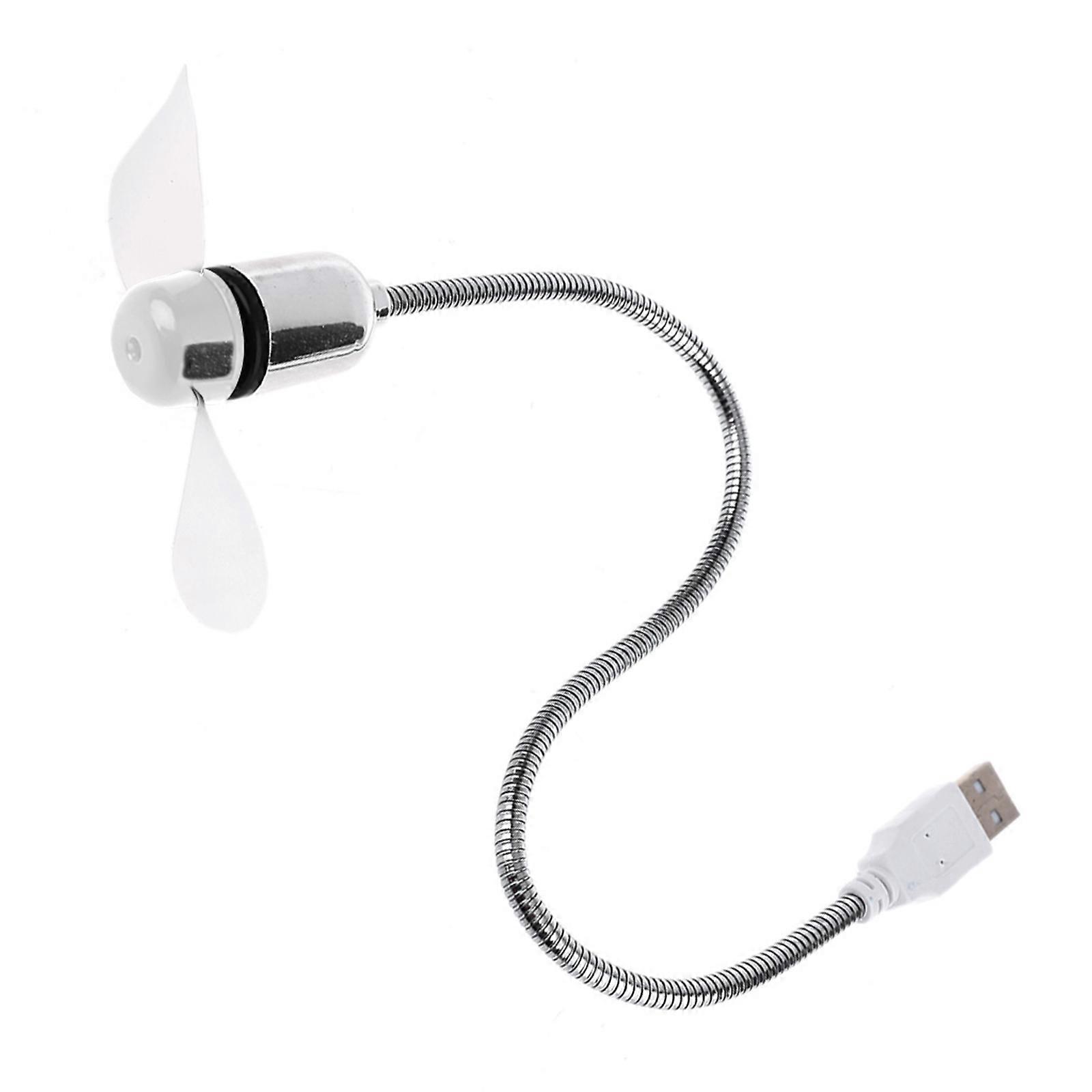 مروحة USB مرنة تبريد الهواء برودة لكمبيوتر محمول سطح المكتب الكمبيوتر شاحن USB للكمبيوتر