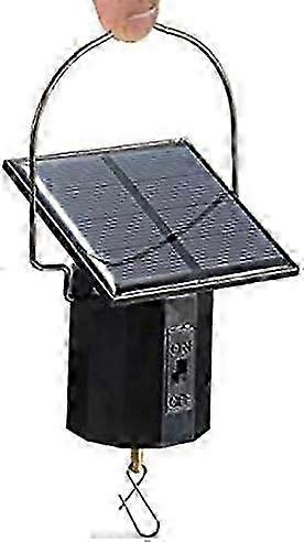 Hanging Solar Powered Wind Cuasting - Solar Powered Rotating Motor - Rotating Wind Chime Hook