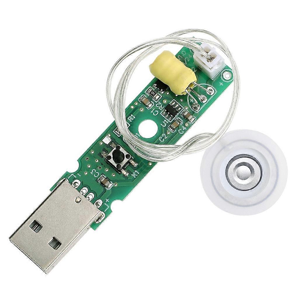 5V USB Ceramic Atomizer Transducer Humidified Plate Accessories + PCB Module