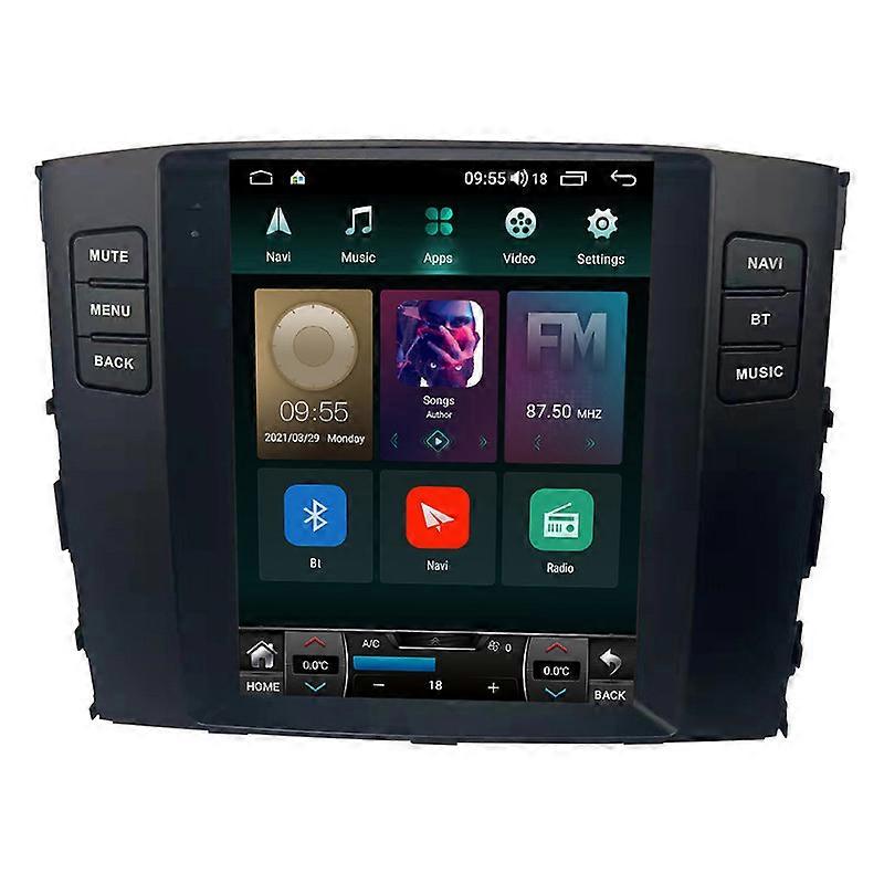 For Mitsubishi Pajero 2006-2014 Android Car Radio Stereo 4g 8-core Carplay Tesla Vetical Screen 9.7 Multimedia Player 2-32GB quad-core(no carplay)