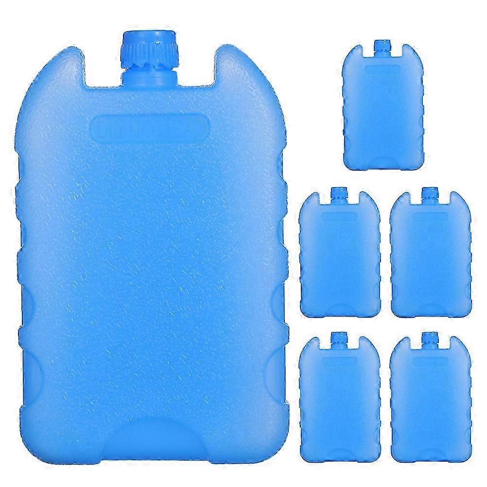 6Pcs Ice Packs For Coolers Freezer Packs Ice Block Cooler Ice Packs Reusable Ice Packs