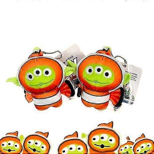 かわいい女装カクレクマノミ三つ目ボーイぬいぐるみ人形キーホルダー人形ペンダント12個