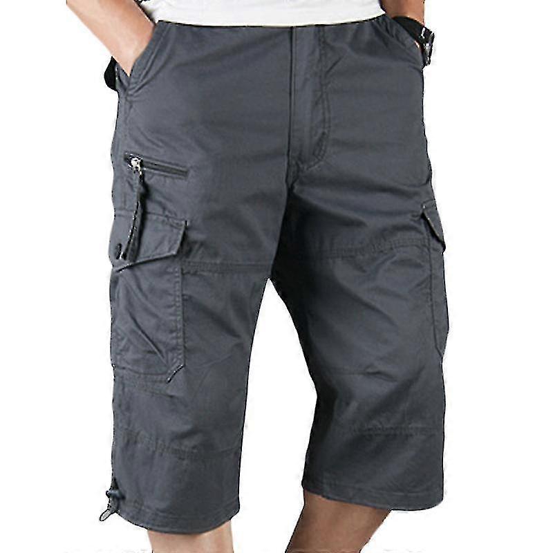 Short Cargo Homme En Coton élastique - Grande Taille S à 4XL - Parfait Pour Travail, Randonnée Et Détente