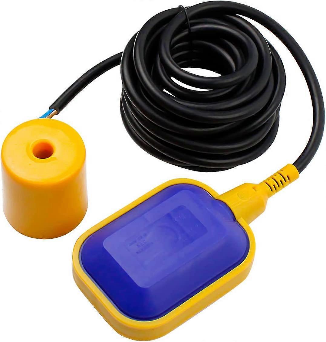 Float Switch, 5M 250V 10A Wire Liquid Water Level Controller Sensor, Used to control the water level in and out of the water tank (D-583-A)