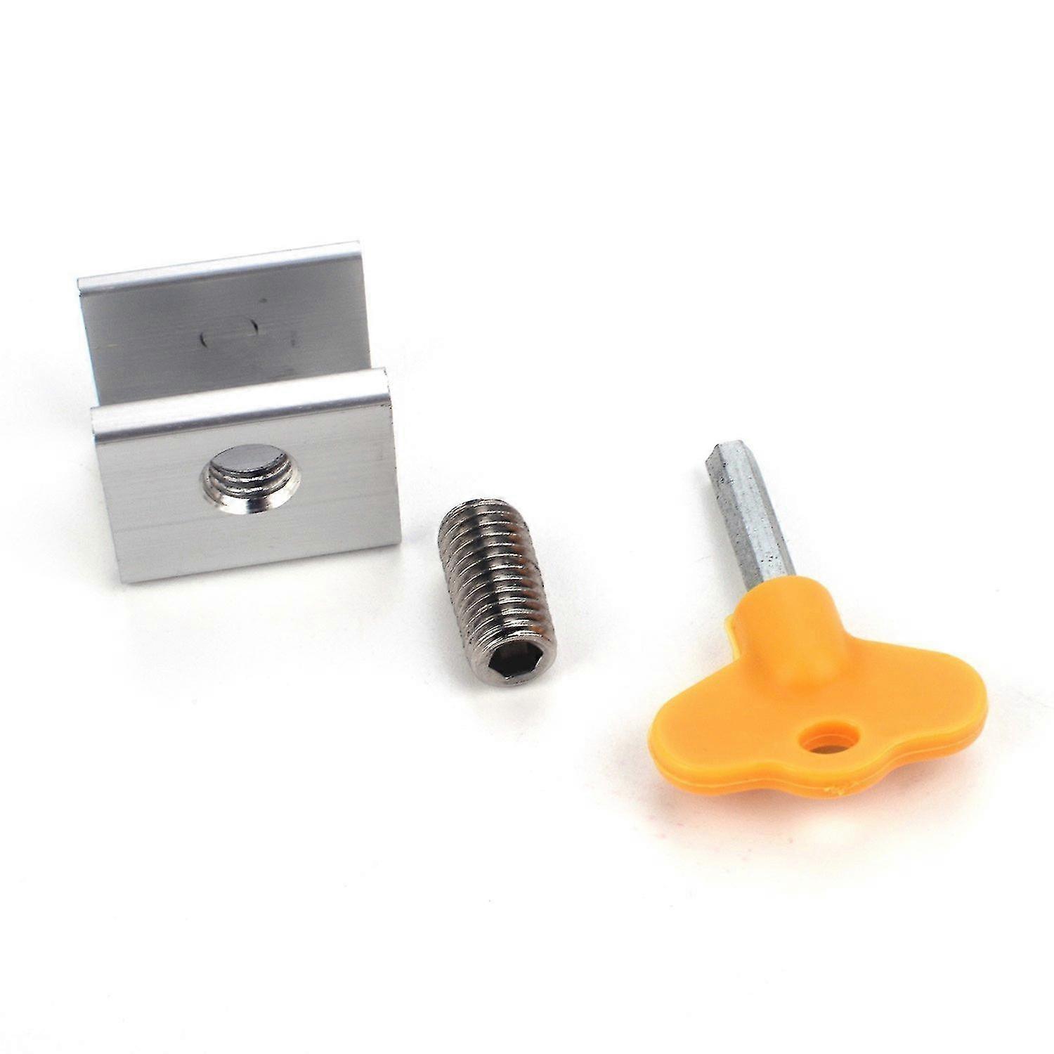 Safety Sliding Sash Window Latches Window Lock Stop Stopper With Keys Home Window Aluminum Alloy Door Frame Security