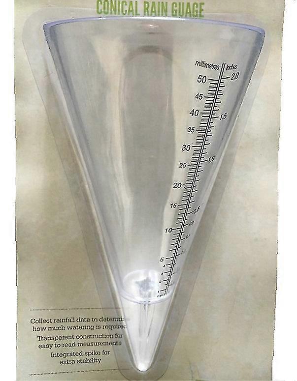 Professional Quality-easy-reading Conical Rain Gauge