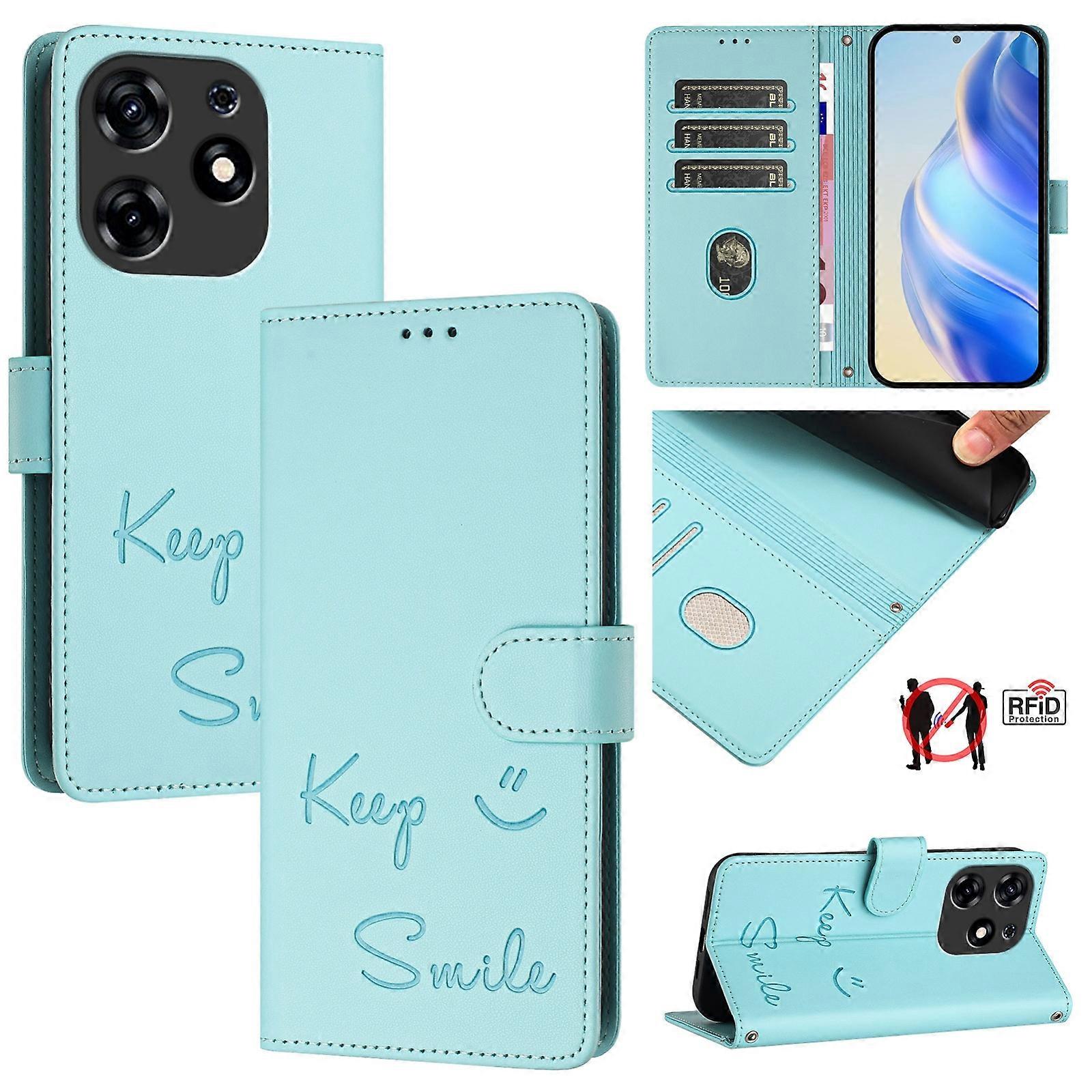 Smile RFID kožené pouzdro pro Tecno Spark 10 Pro