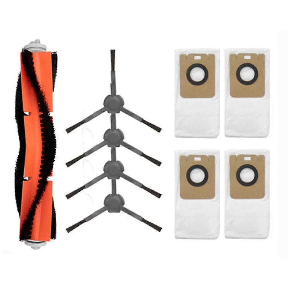 9pcs For Xiaomi Dreame Bot D10 Plus Rls3d Main Side Brush Dust Bag