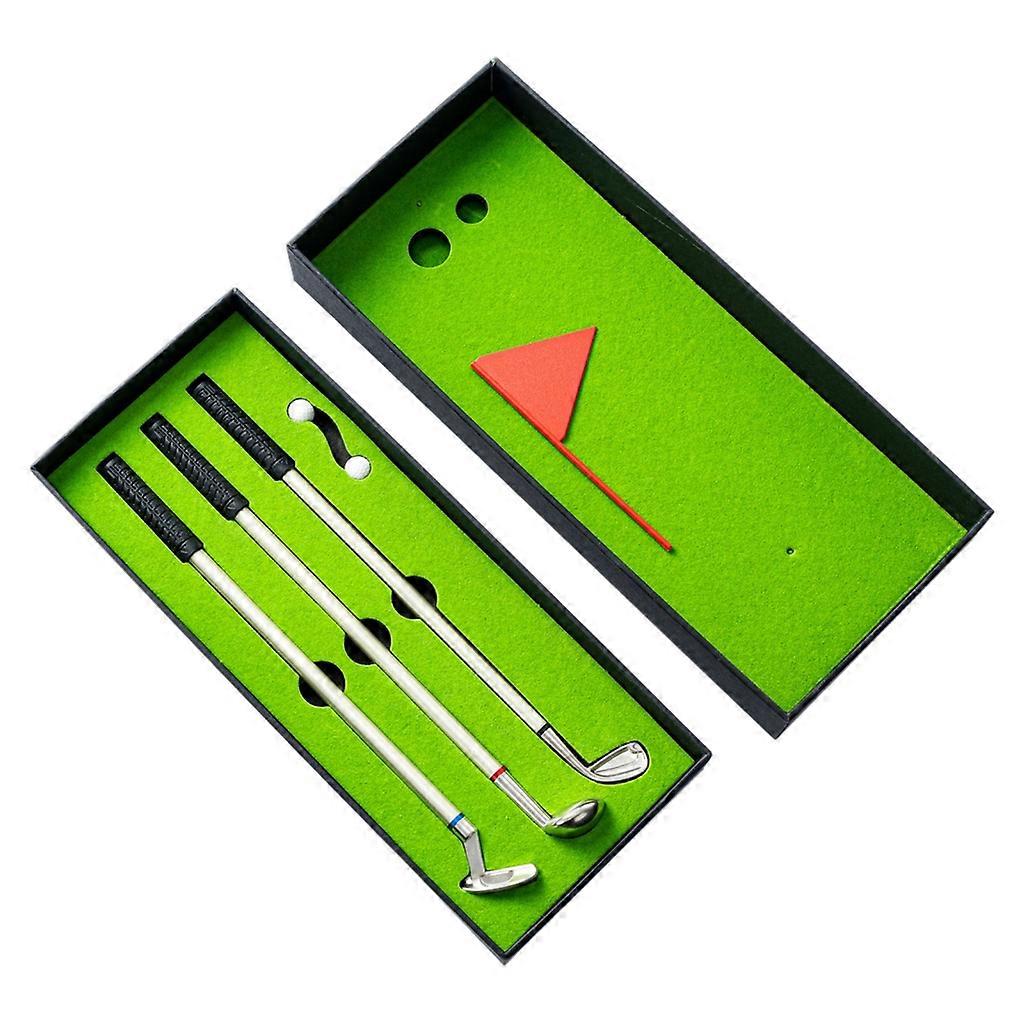  Durable Golf Ballpoint Pen Set 0.7mm Refill Ballpoint Pen Comfortable Grip