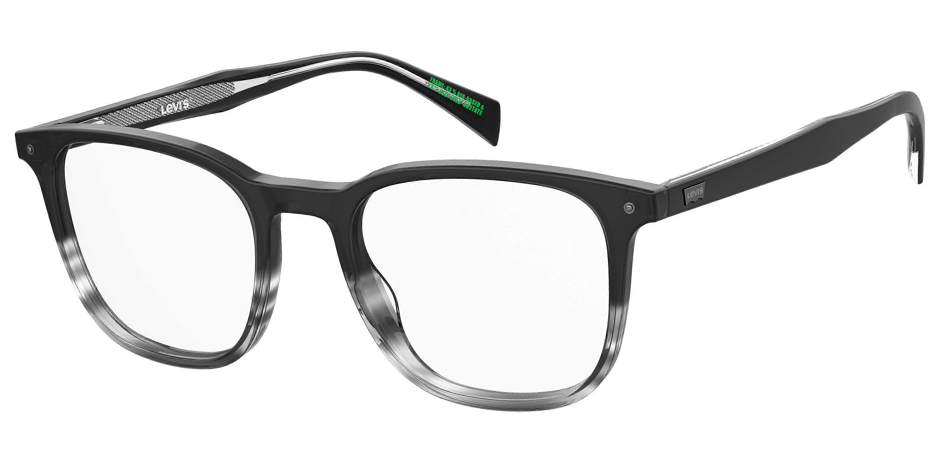 Eyewear Frames LEVIS LV 5064 V95 BLACK STRIPED GREY 50/19/145 MAN