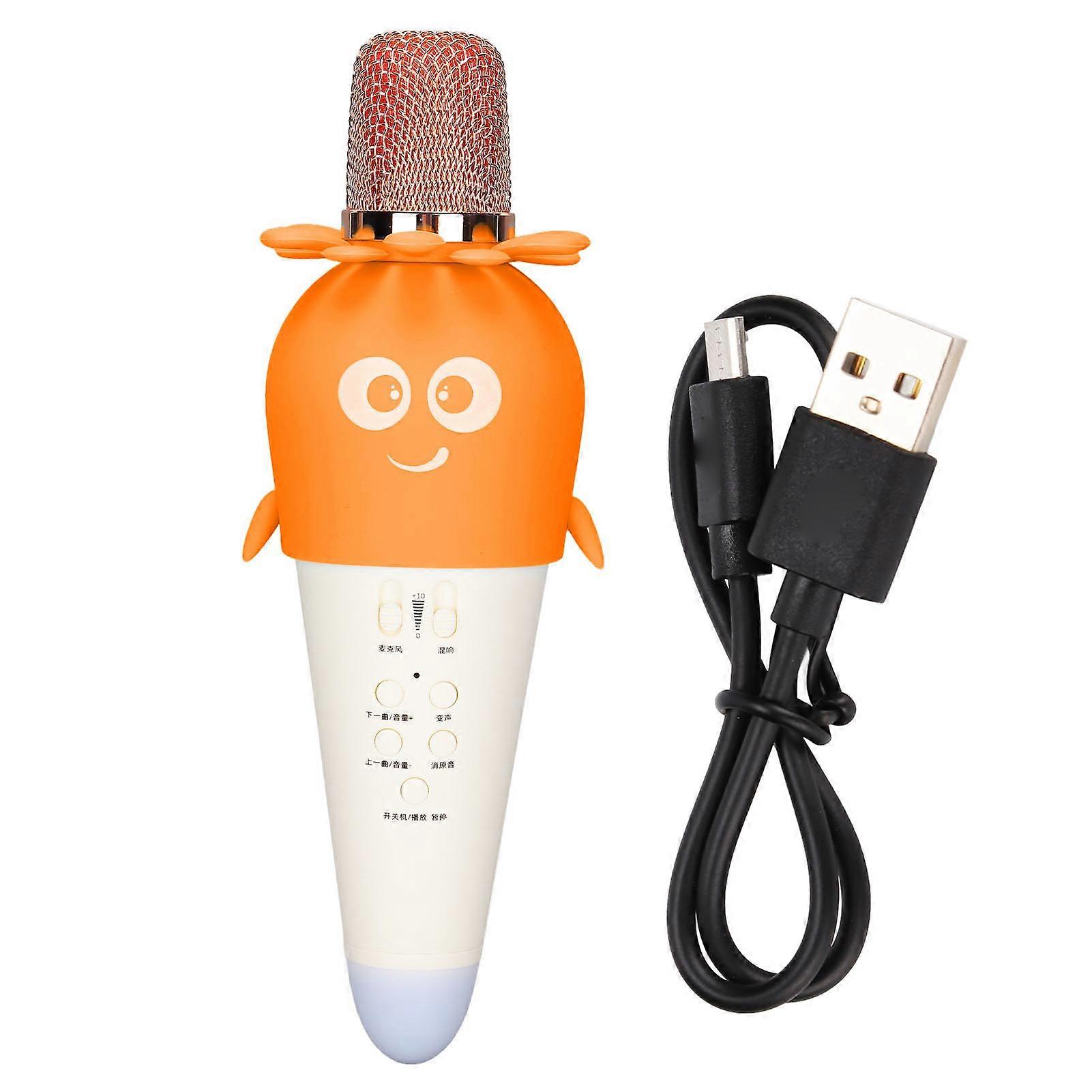 K5 Kindermikrofon Multifunktions-Drahtloses Bluetooth-Mikrofon für Mädchen, Jungen und Erwachsene