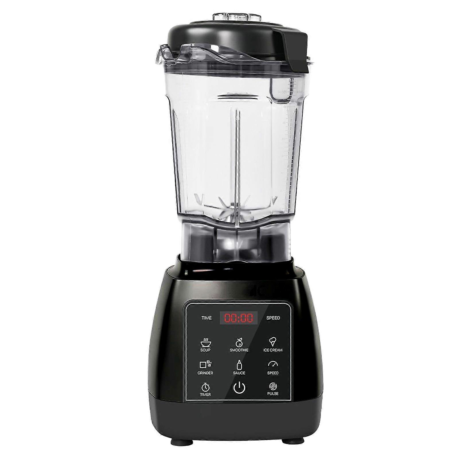 Frullatore da cucina versatile 300W, 2L, per bevande fredde e altro, specifiche UE, nero