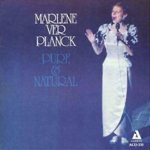 Marlene Verplanck Pure And Natural CD (1999)