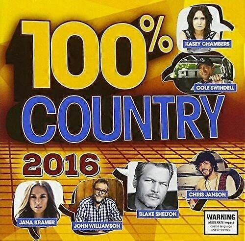Various Artists 100 Country 2016 CD