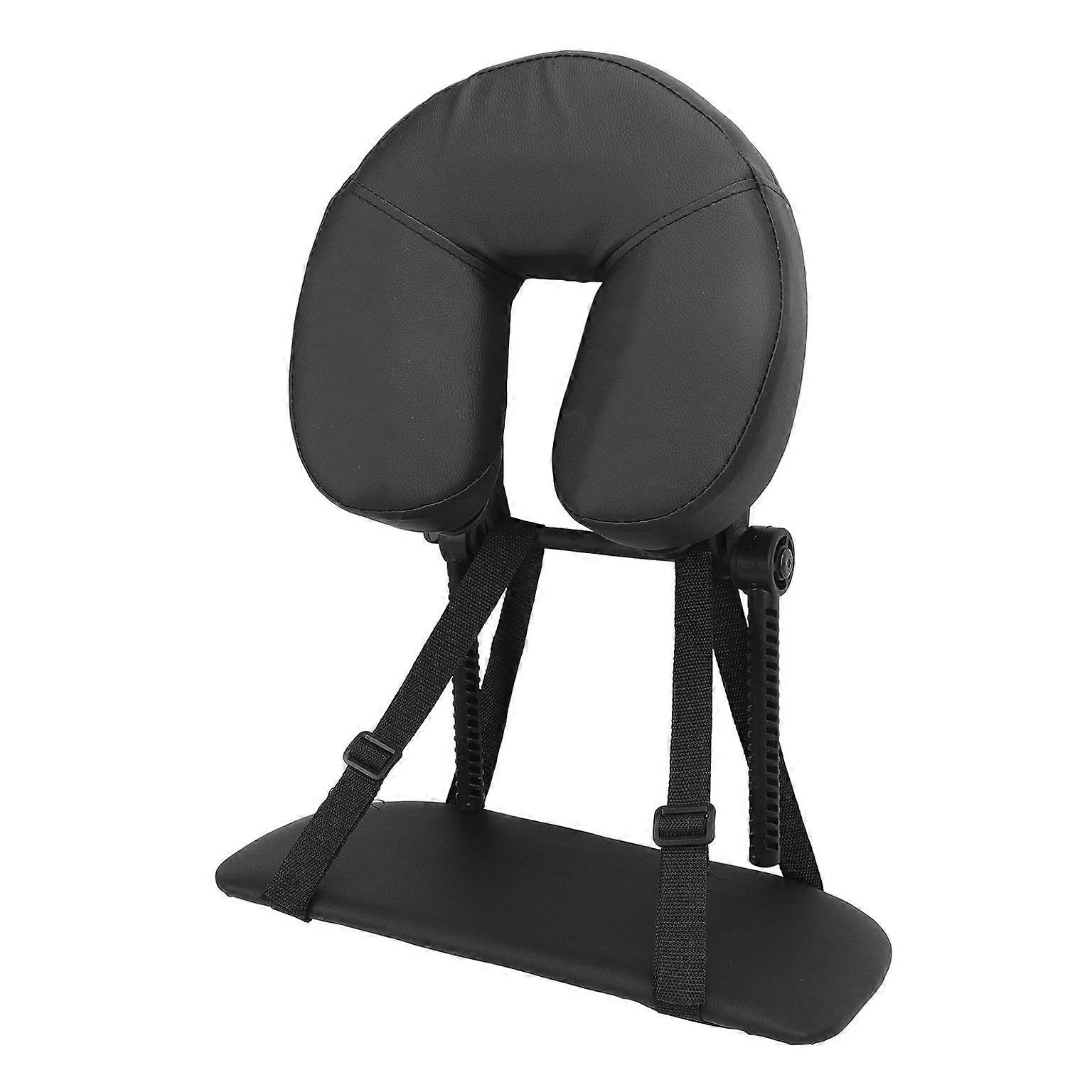 Adjustable U-Shape Face Cradle for Beauty Bed - Folding Headrest