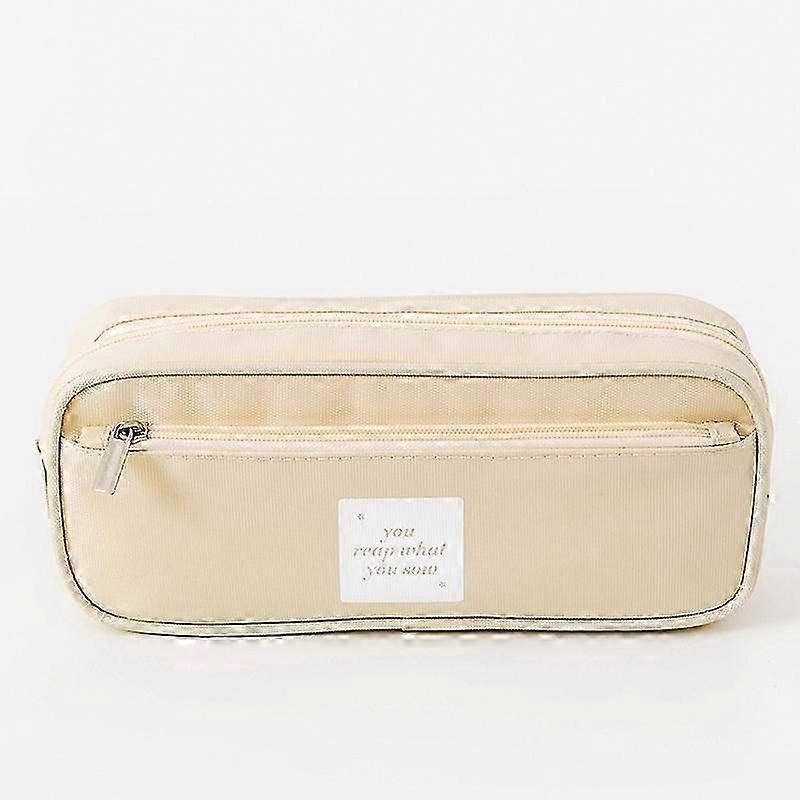 Student Stationery Pencil Case Double Layer Large Capacity Pencil Case