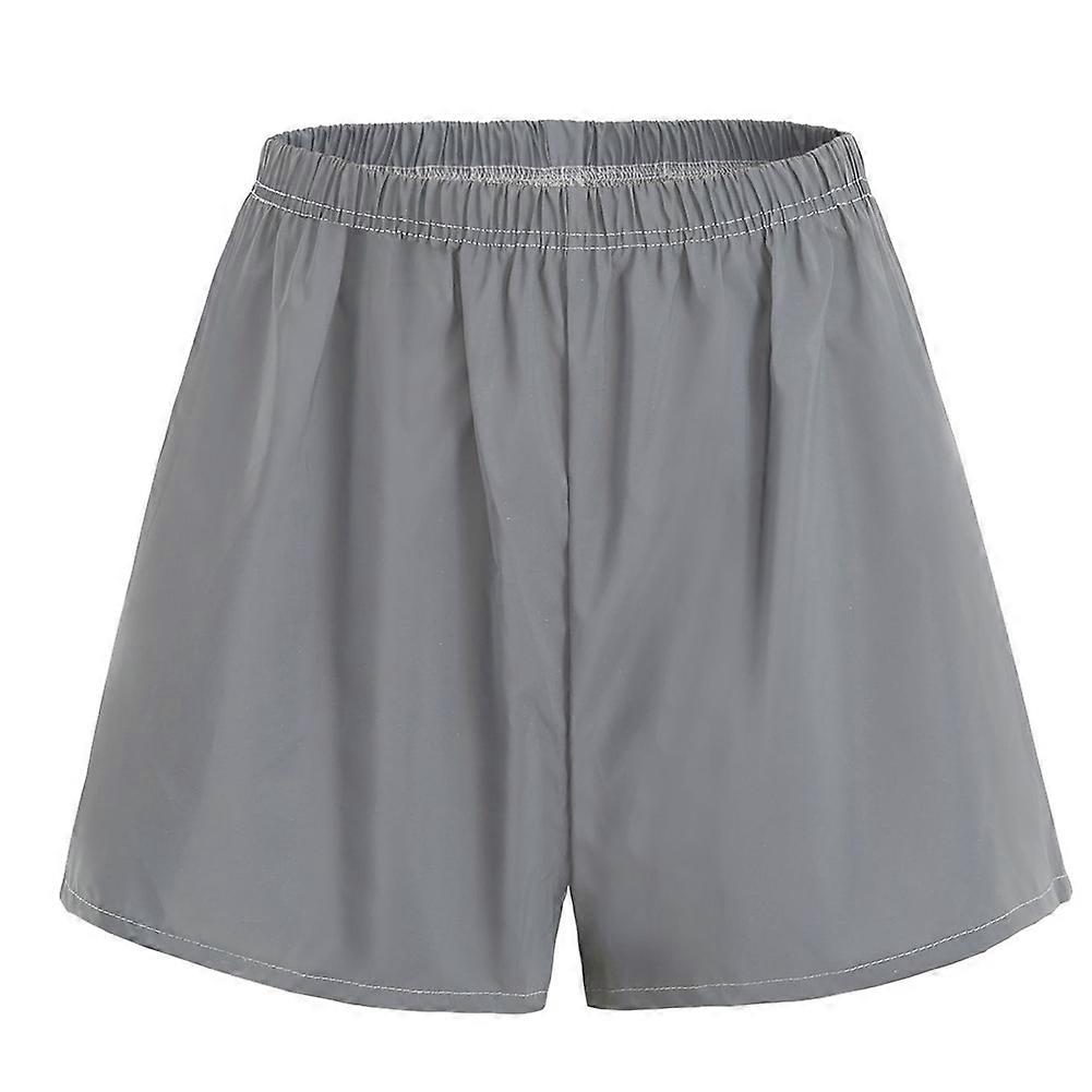 אופנה קיץ מחזירי אור נשים שורטים סקסי יום יומי מכנסיים קצרים רגליים רחבות עבור מועדון (m)