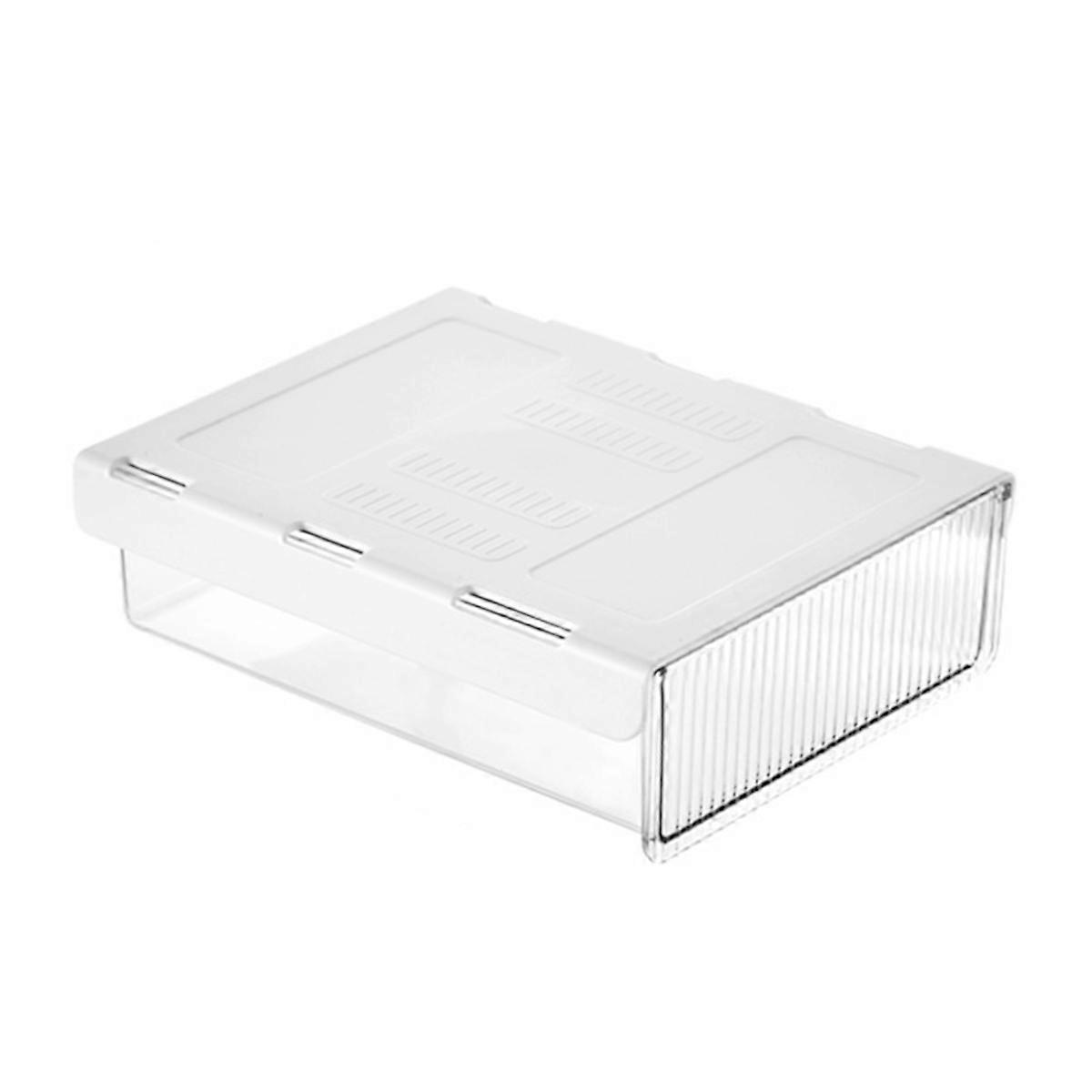 Storage box drawer storage box large capacity invisible punch-free load-bearing strong finishing plastic storage box