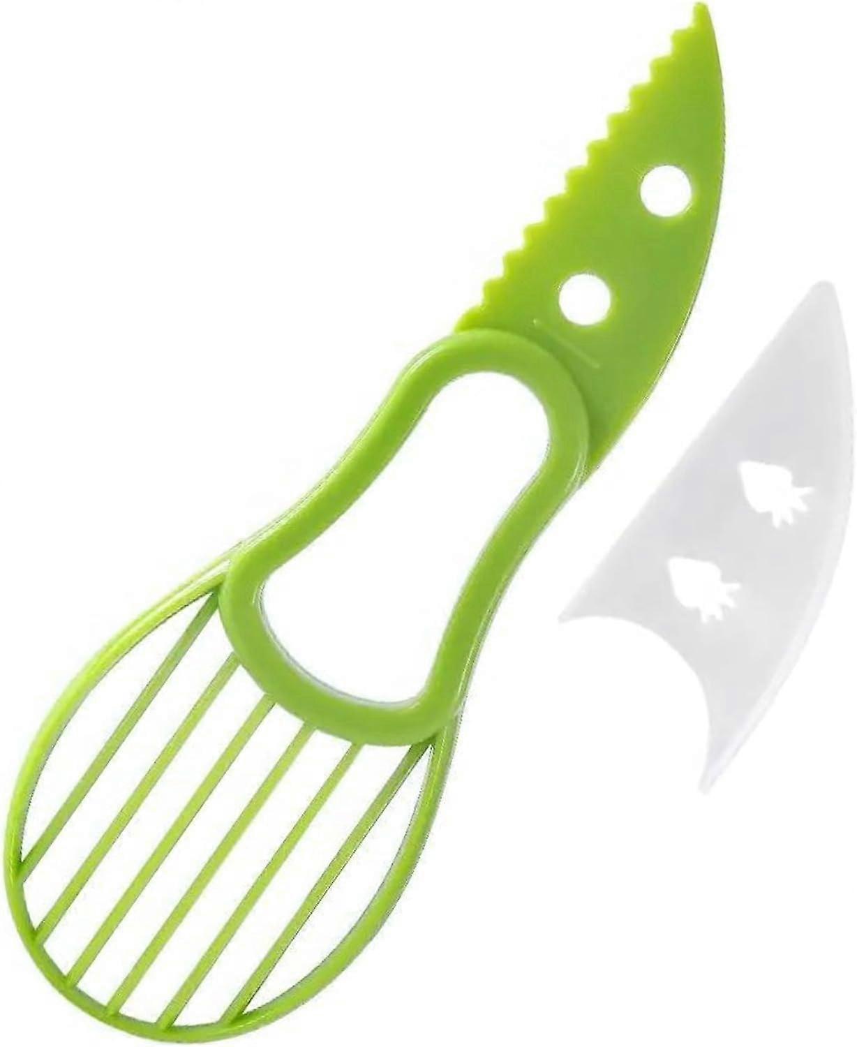 3 in 1 avocado slicer tool with cutter and scooper