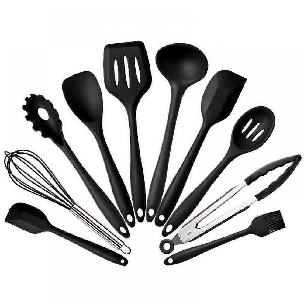 Color Boxed Silicone Kitchenware 10 Piece Set Non-Stick Set Kitchen Tools Baking Utensils
