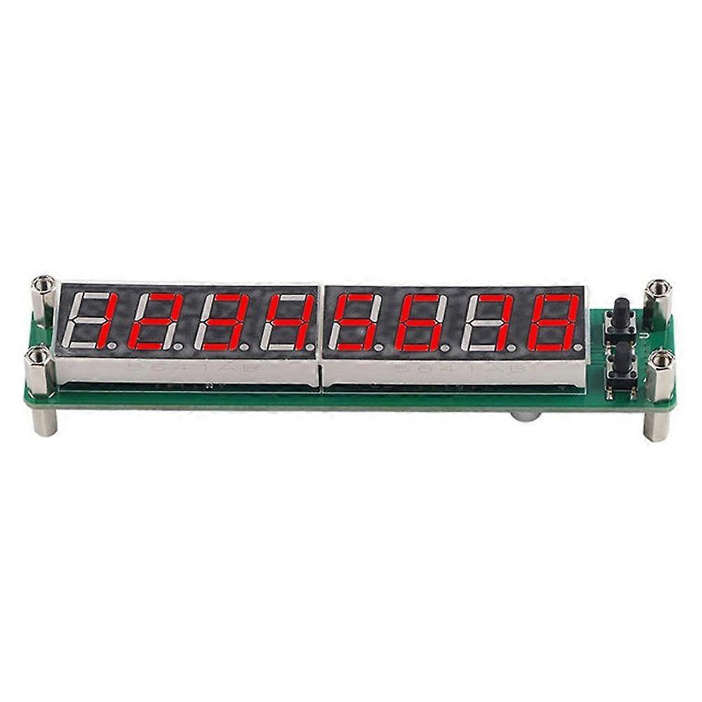 PLJ-8LED-R Digital Cymometer Meter Tester 0.1MHZ-2.4GHz Digital RF Frequency Meter LED Display 8-Bit Display