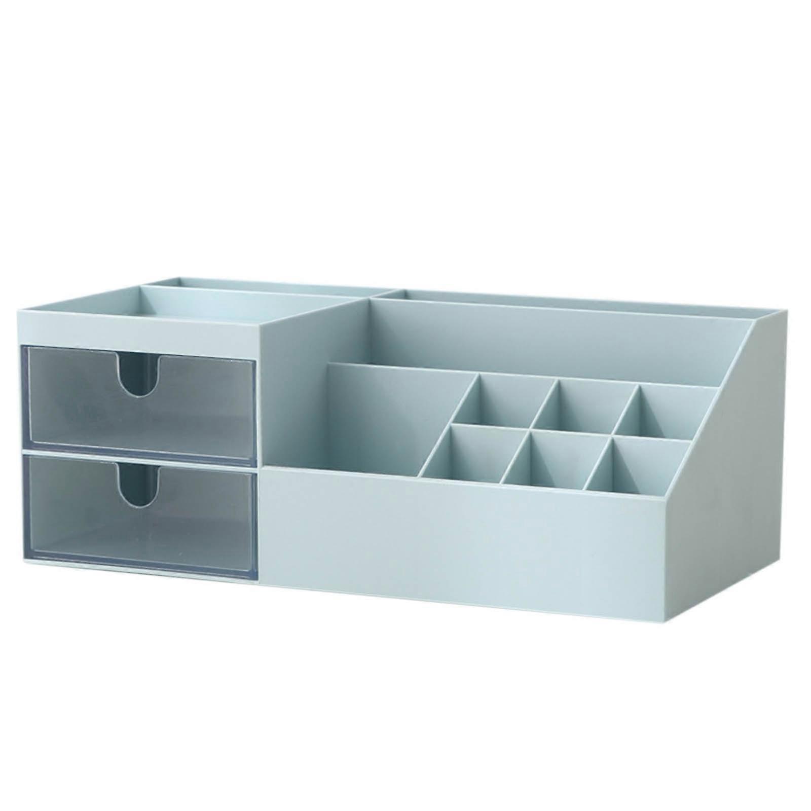 Makeup Table Drawer Type Storage Rack Cosmetic Dressing Table Sorting Plastic Desktop Makeup Lipstick Storage Box
