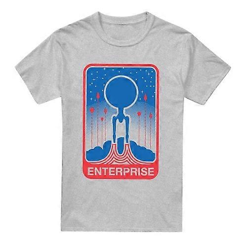 Star Trek Beyond Miesten Enterprise Patch T-paita