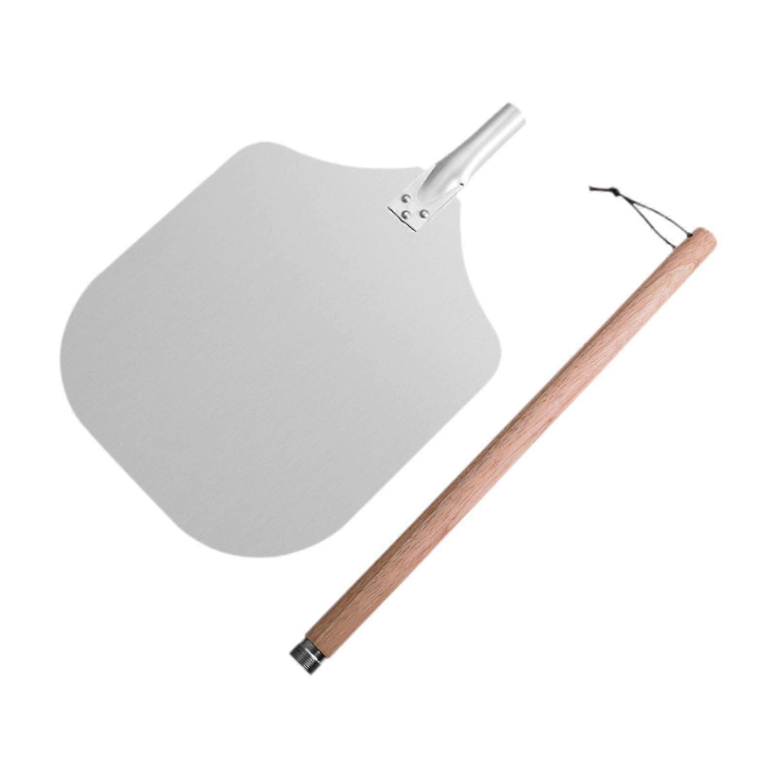 12 inch Pizza Peel for Cheese, Bread, Fruit, Vegetables Sturdy Pizza Spatula 52.5cm
