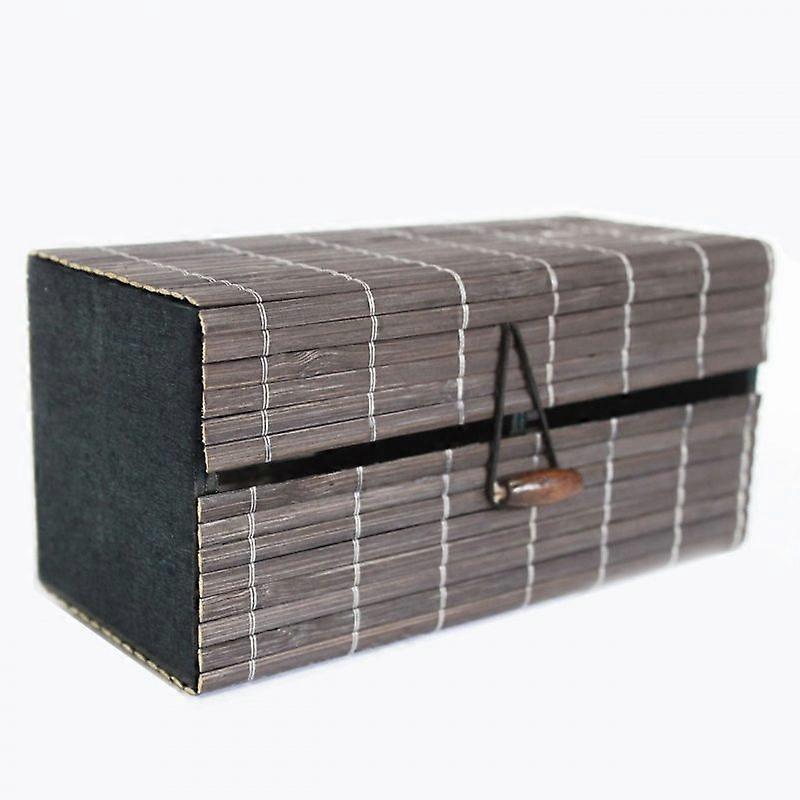 Bamboo soap tin with 2 blocks Marseille soap 300 grams