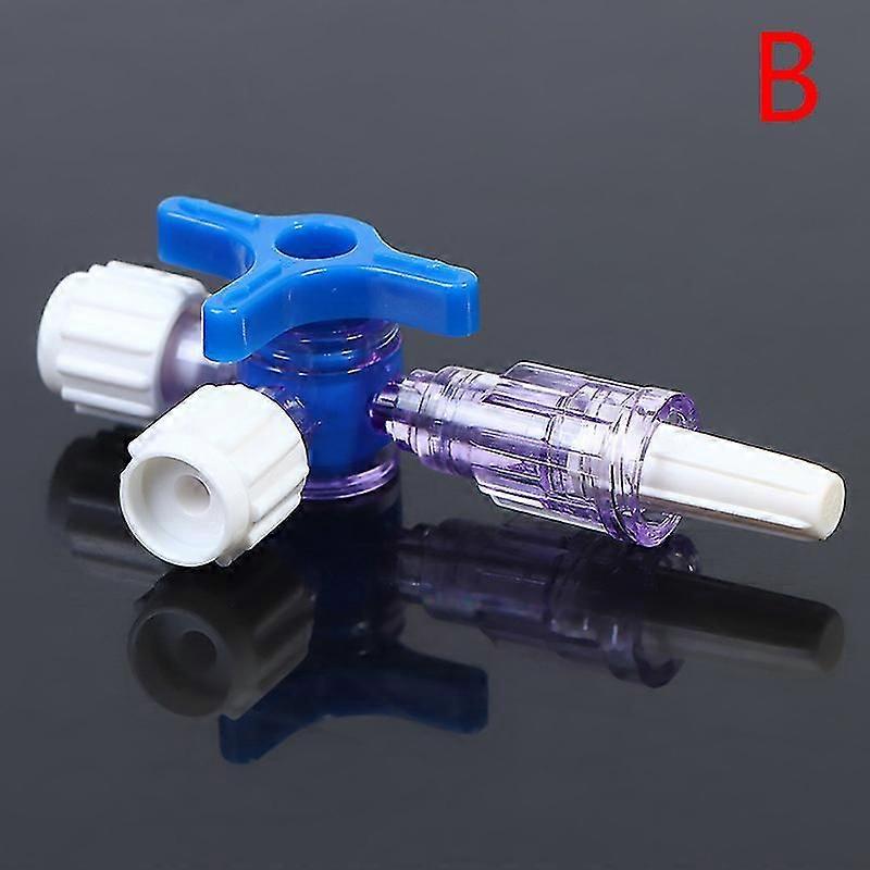 Two Way Way Stop For Clinical Luer Adapter B Multicolor