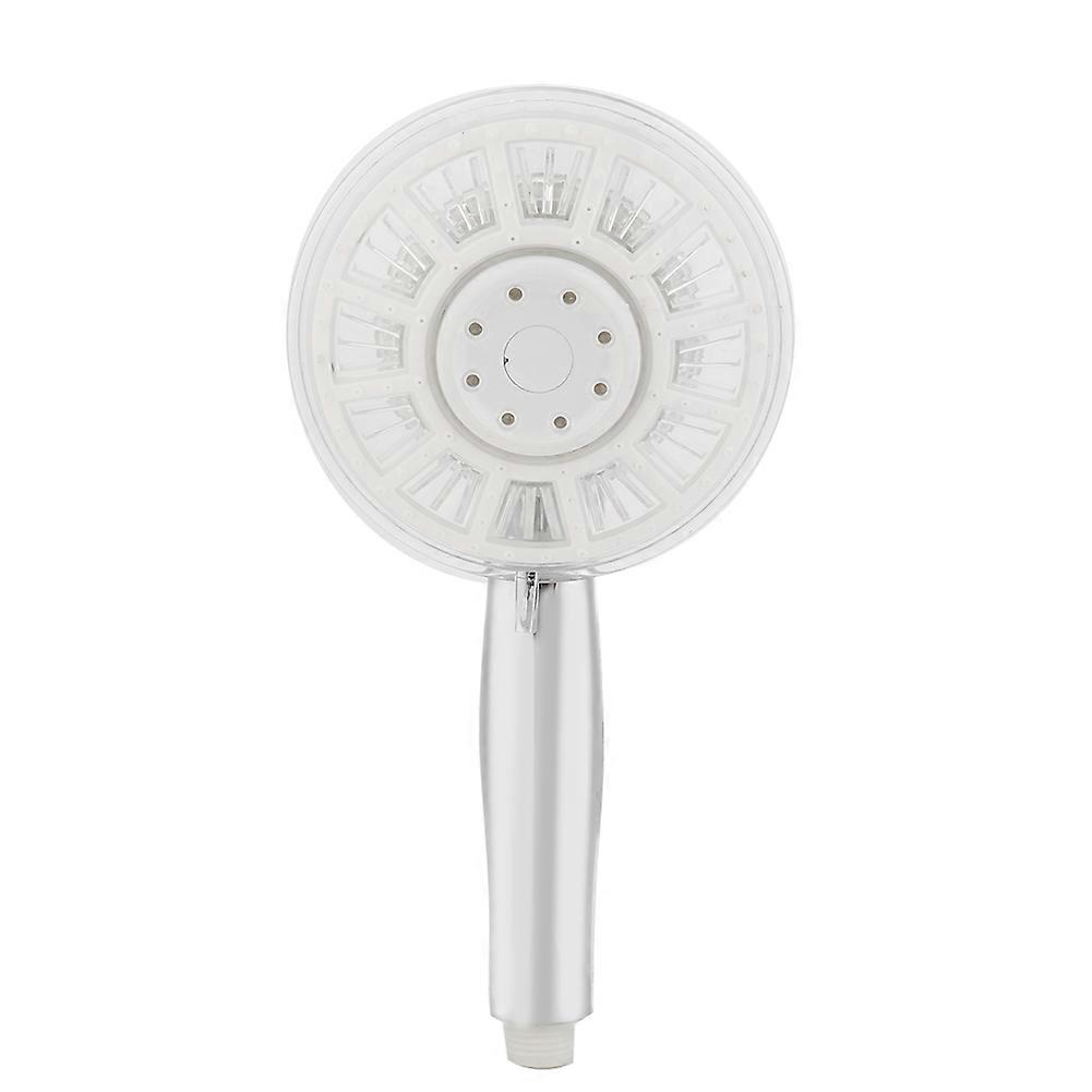 LED Light Handheld Shower Head with Color Temperature Control, G1/2'' Connector, Easy Install, Modern Bathroom Design